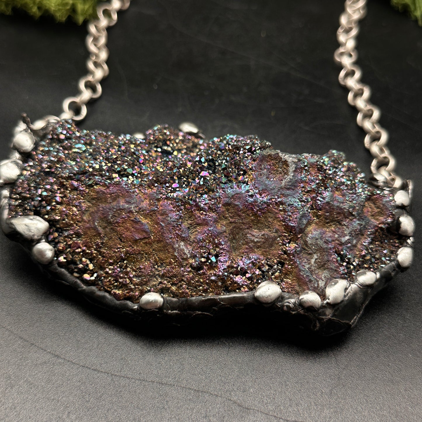 Queen ~ Unicorn Quartz Necklace