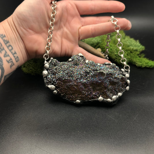 Queen ~ Unicorn Quartz Necklace