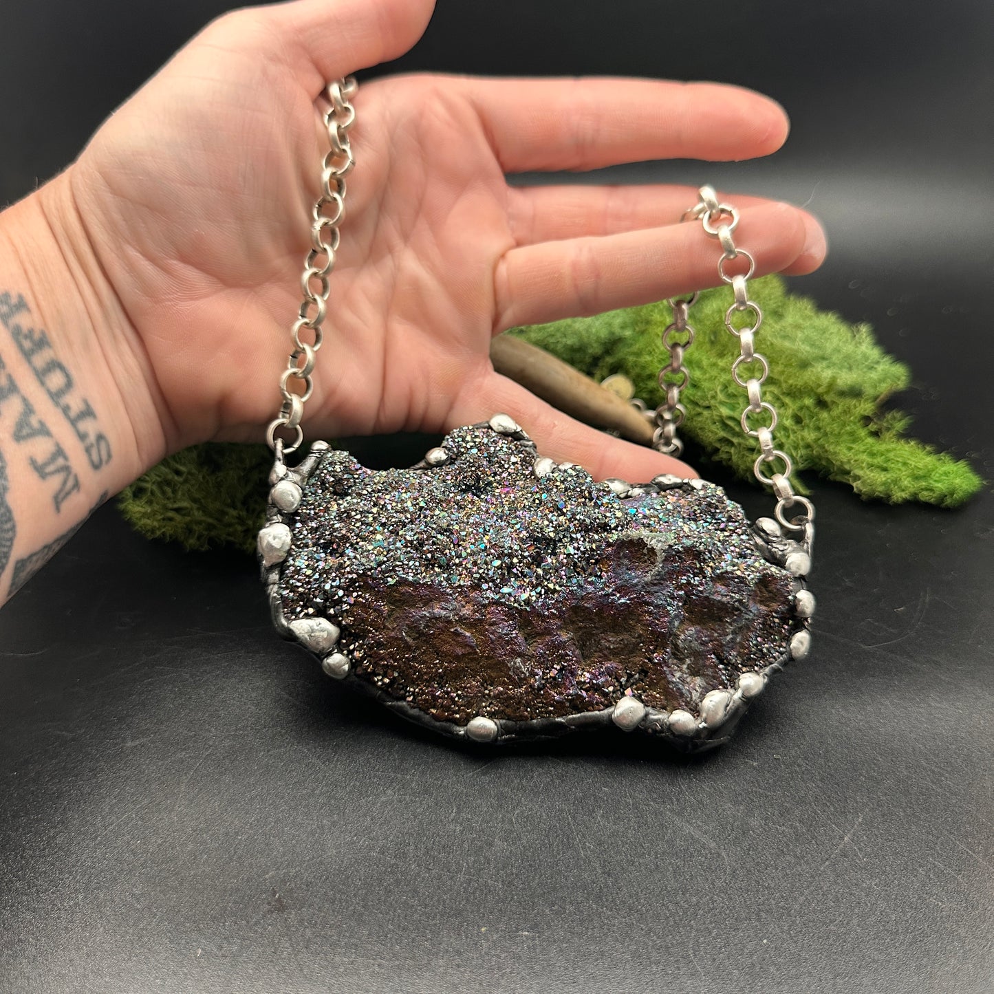 Queen ~ Unicorn Quartz Necklace