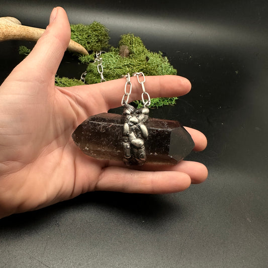 Weight of the World ~ XL Smoky Quartz Pendant