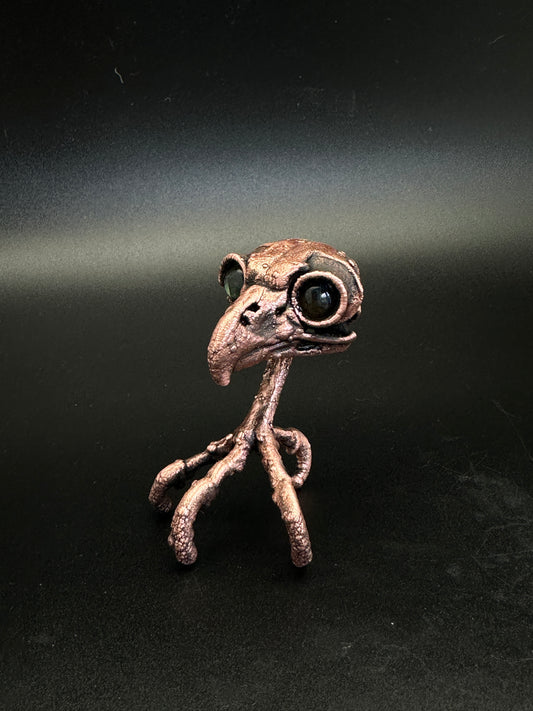 Horus ~ Assemblage Creature ~ Copper Electroformed