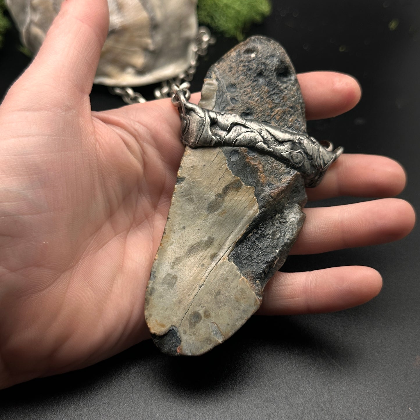 Meg ~ Megalodon Tooth Necklace