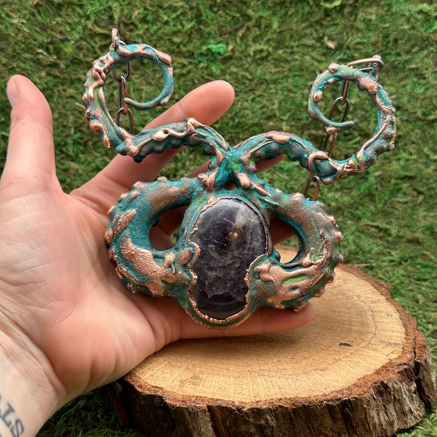 Maleficent ~ Tentacle Statement Necklace