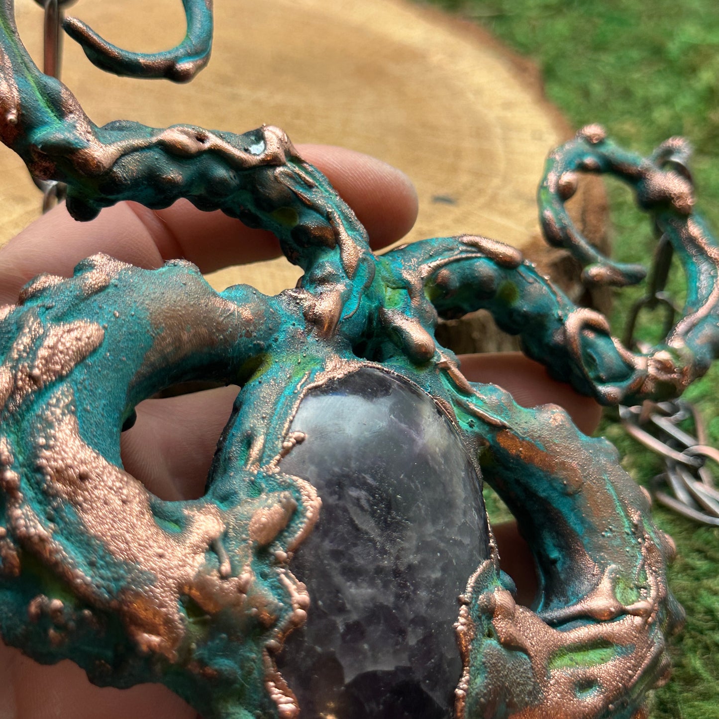 Maleficent ~ Tentacle Statement Necklace