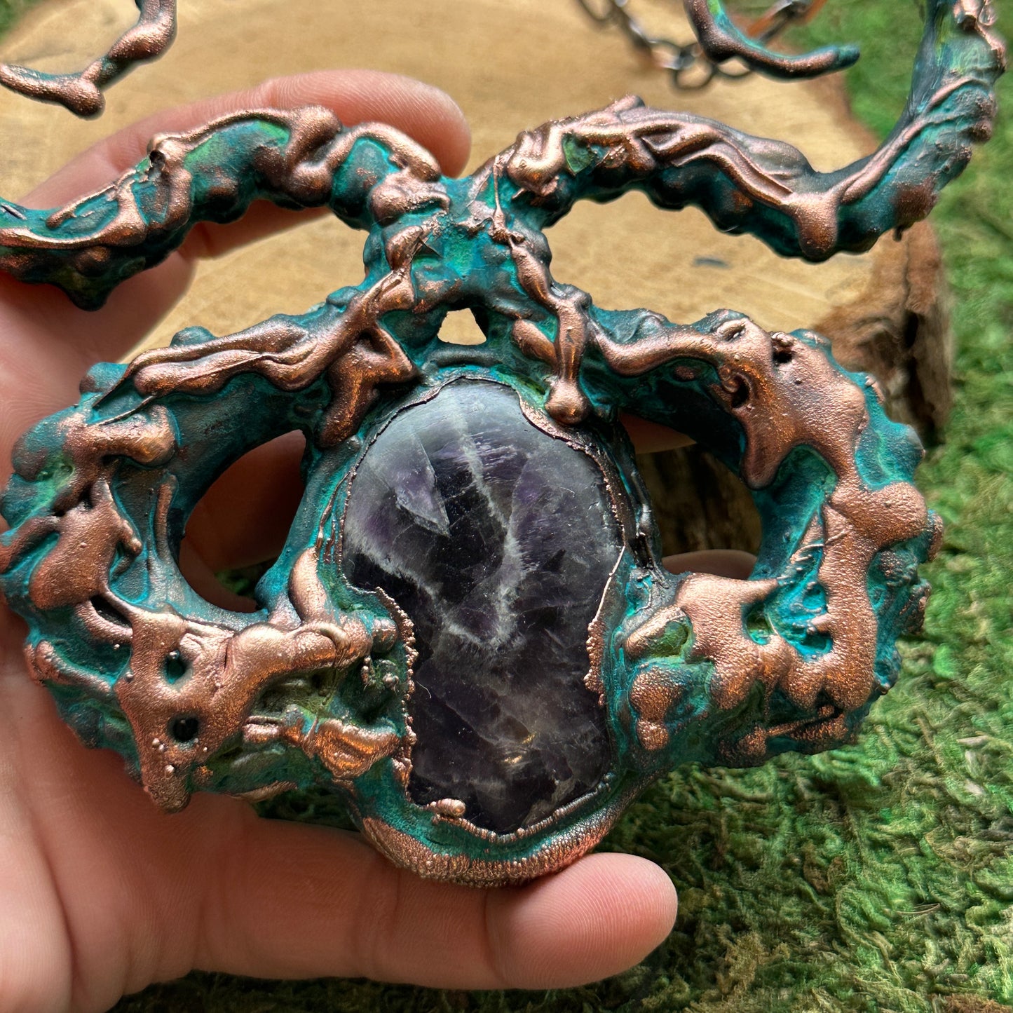 Maleficent ~ Tentacle Statement Necklace