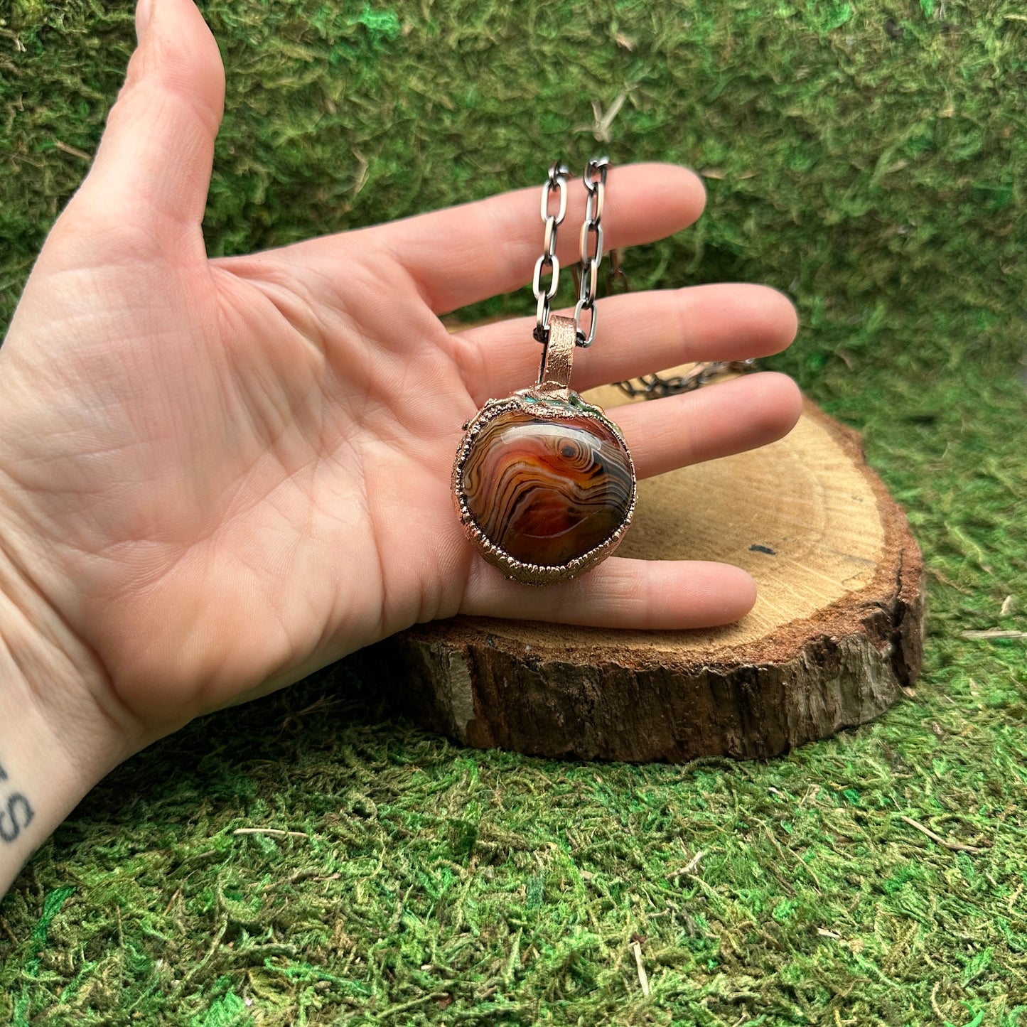 Obscura ~ Reversible Sardonyx Orb