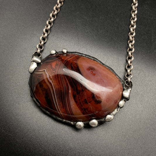 Planetary ~ Sardonyx Necklace