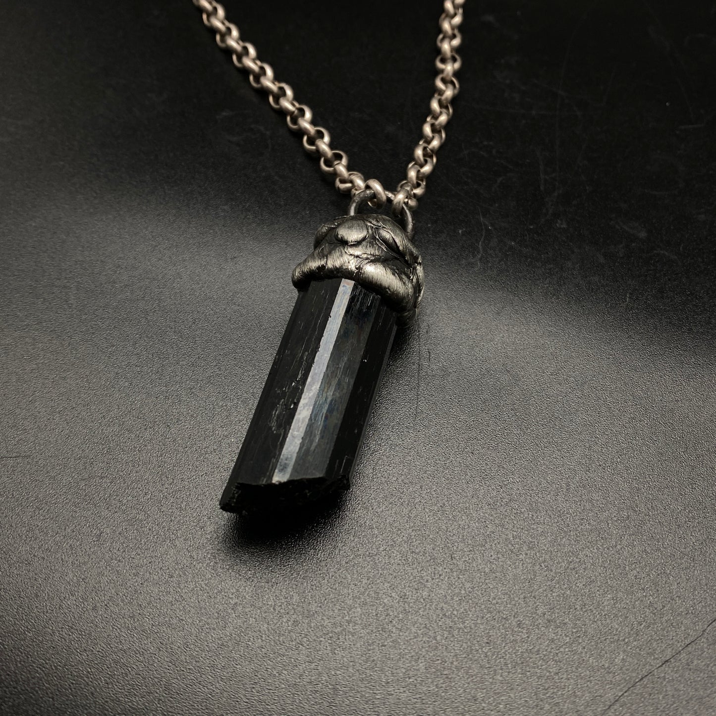 Cleanse ~ Black Tourmaline Necklace