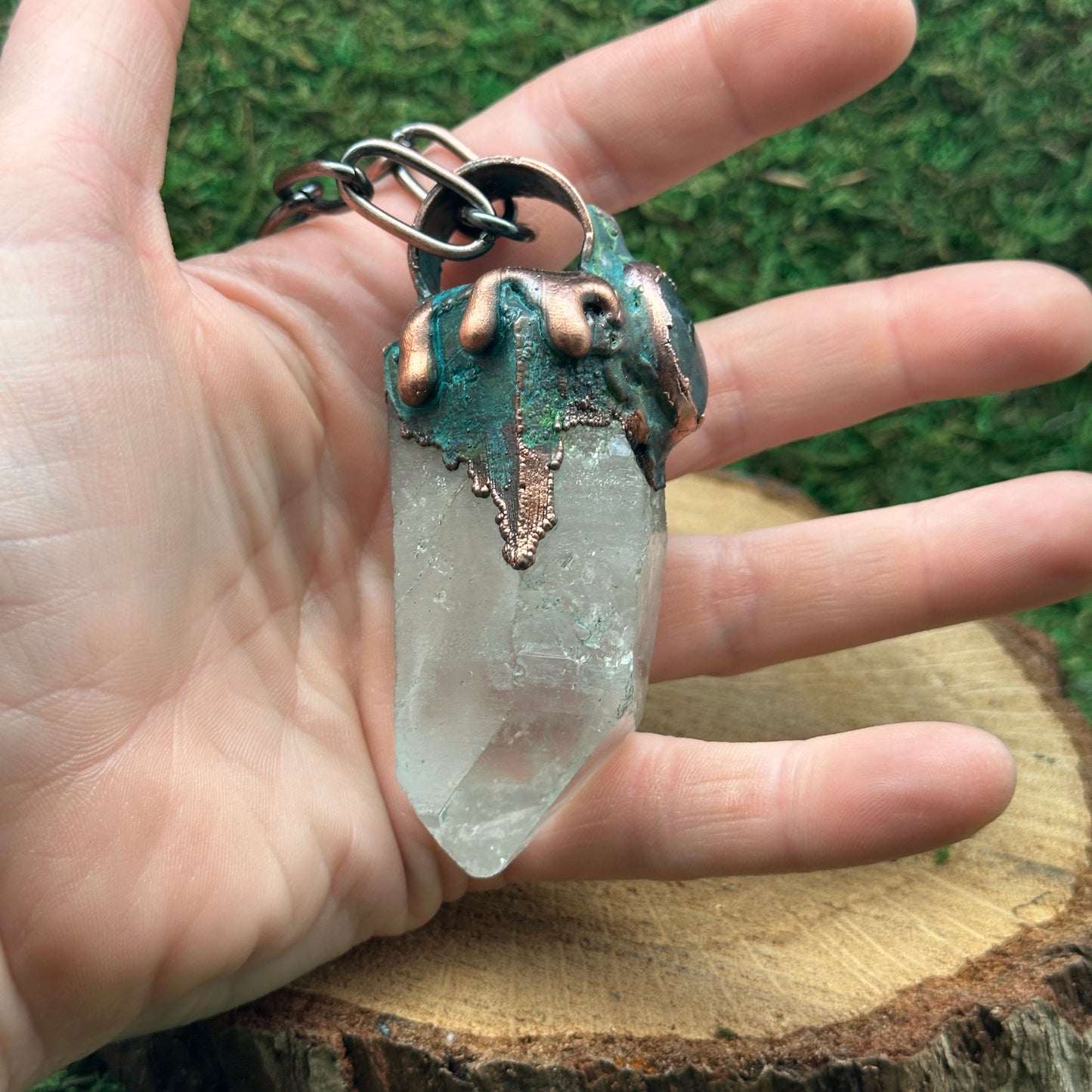 Fringe ~ Power Point Necklace