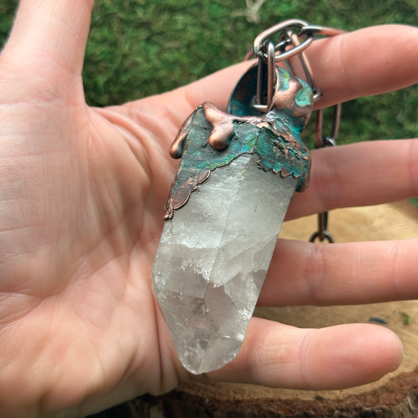 Fringe ~ Power Point Necklace