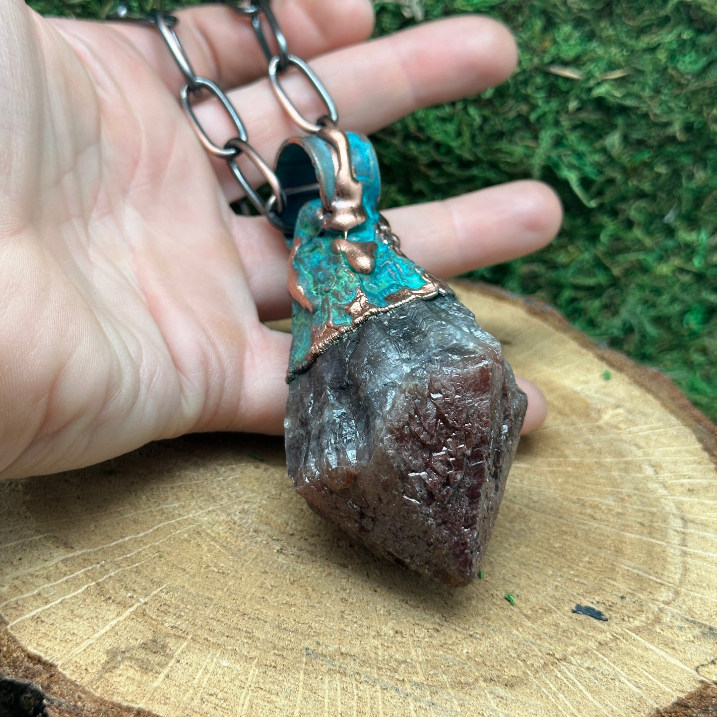 Seven ~ Power Point Necklace