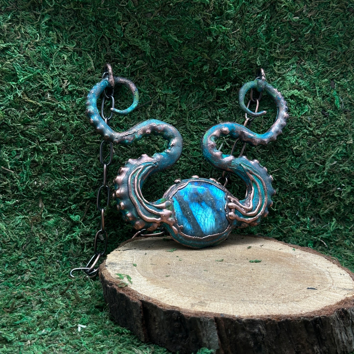 Leviathan ~ Tentacle Statement Necklace