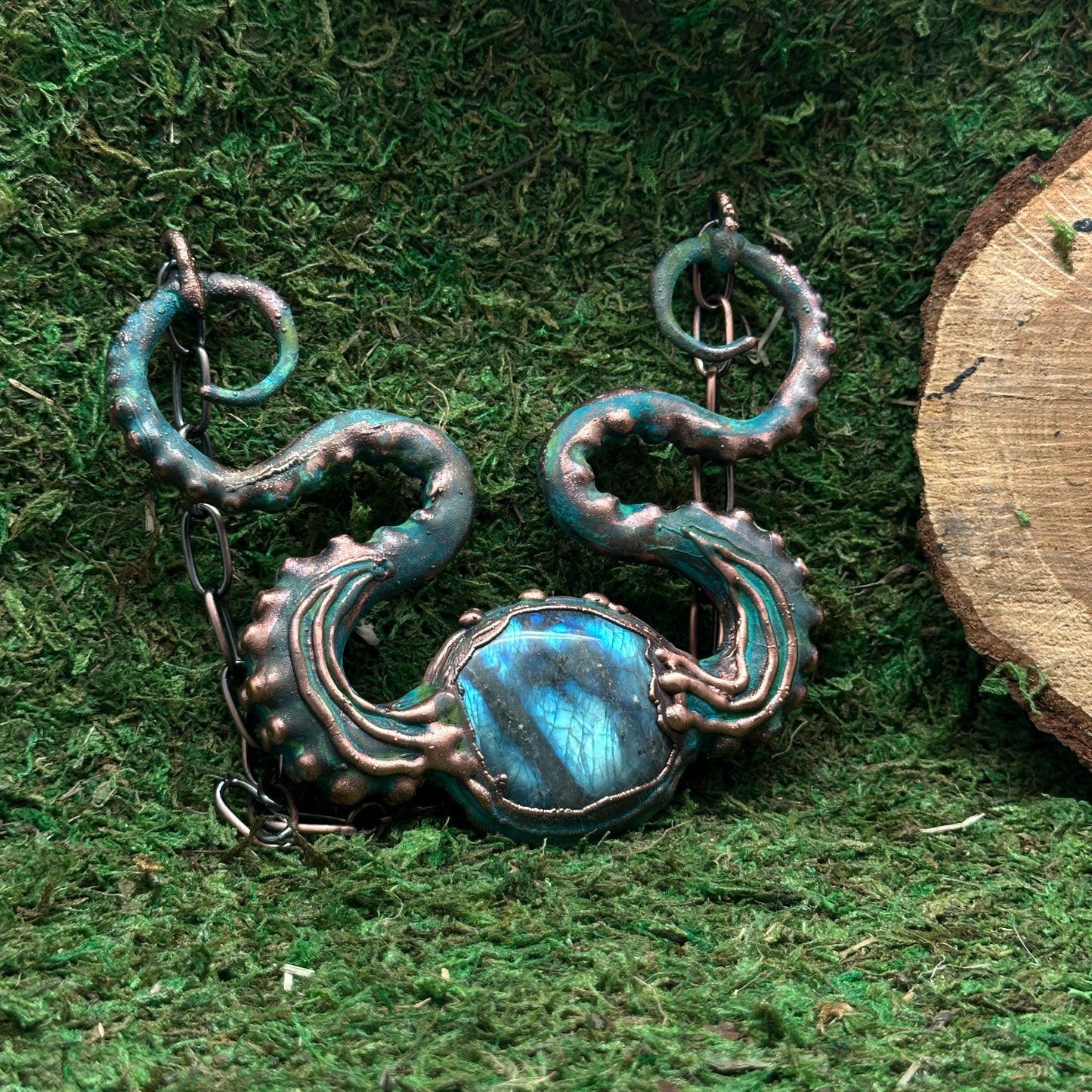 Leviathan ~ Tentacle Statement Necklace