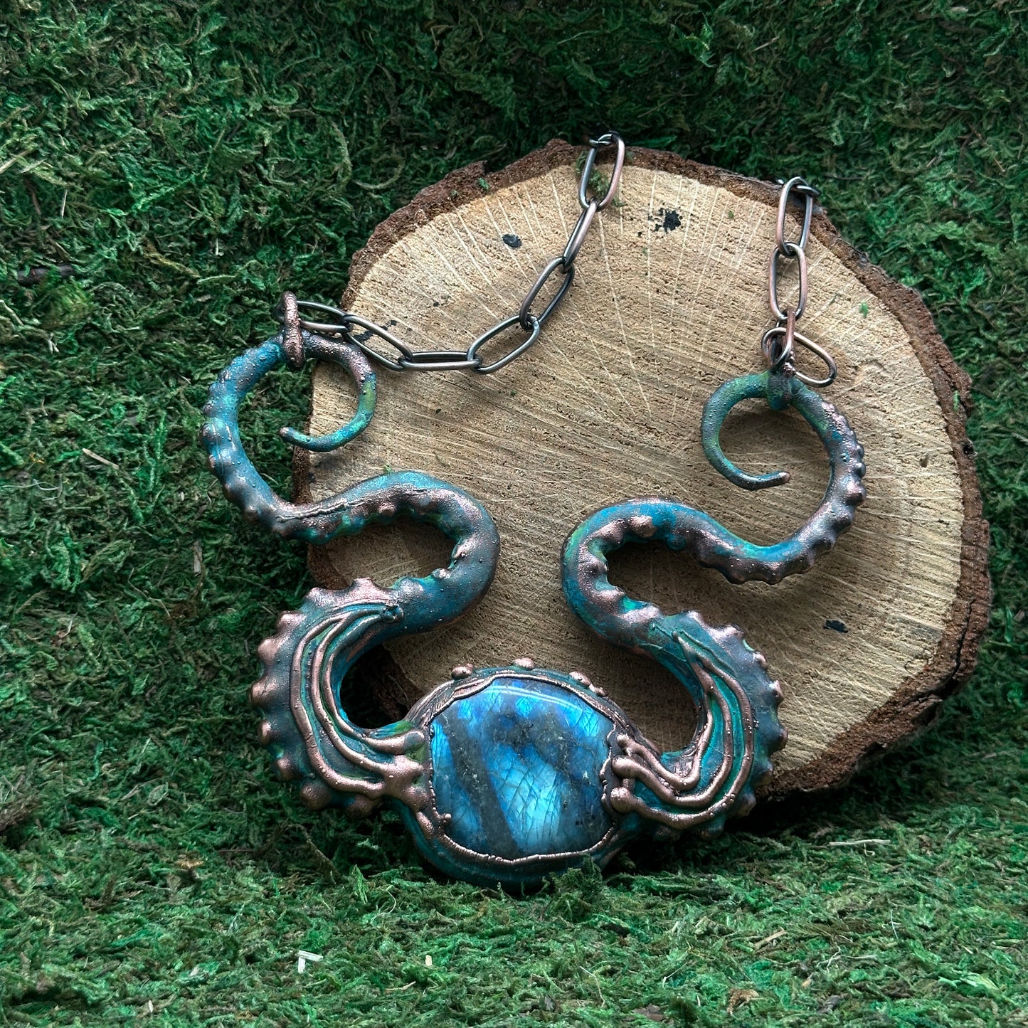 Leviathan ~ Tentacle Statement Necklace