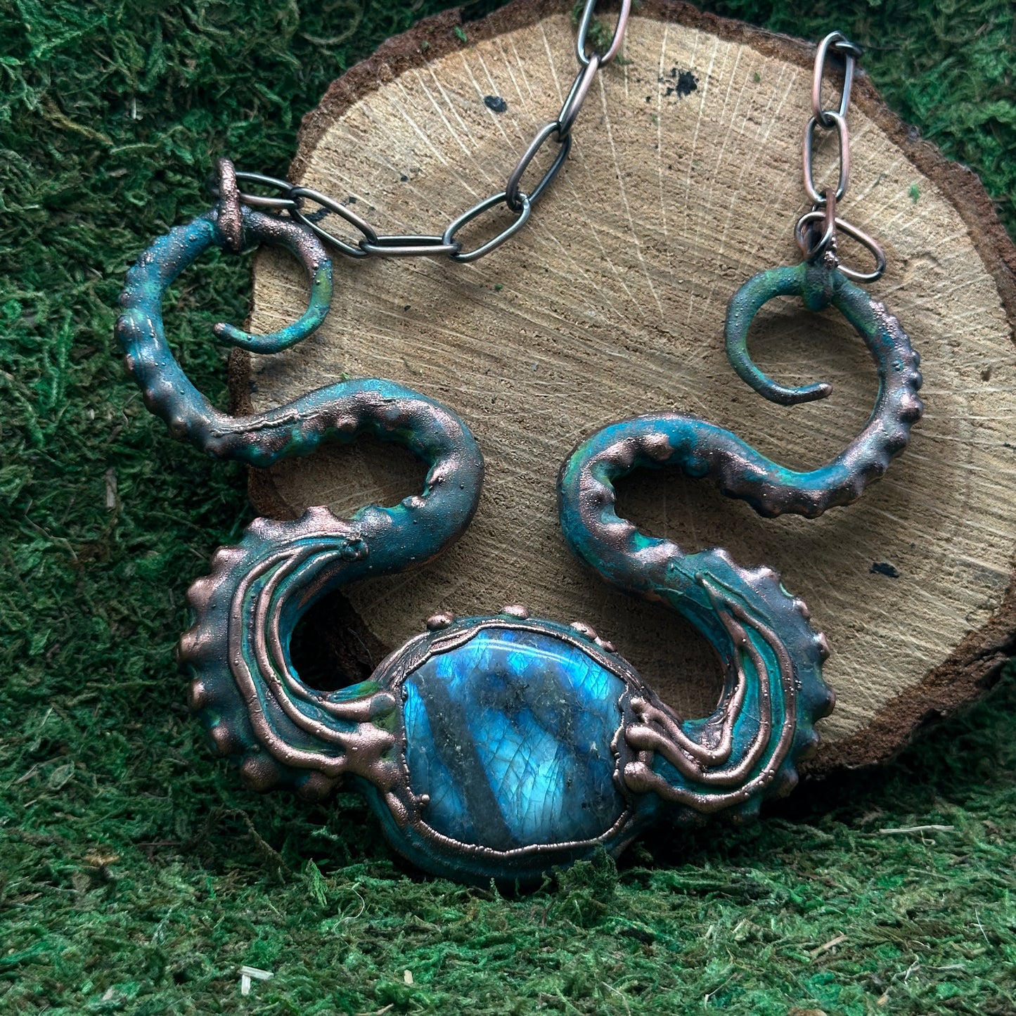 Leviathan ~ Tentacle Statement Necklace