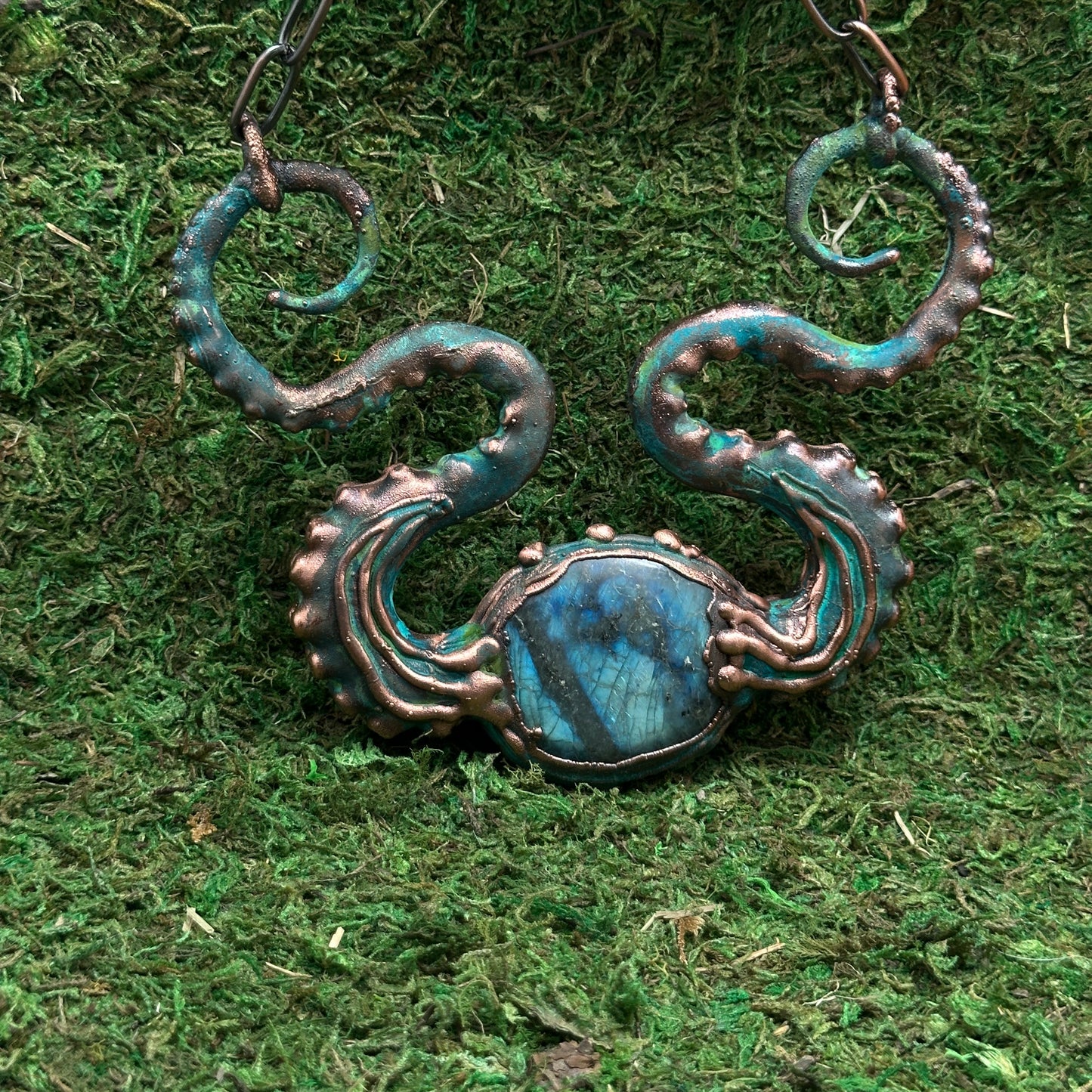 Leviathan ~ Tentacle Statement Necklace