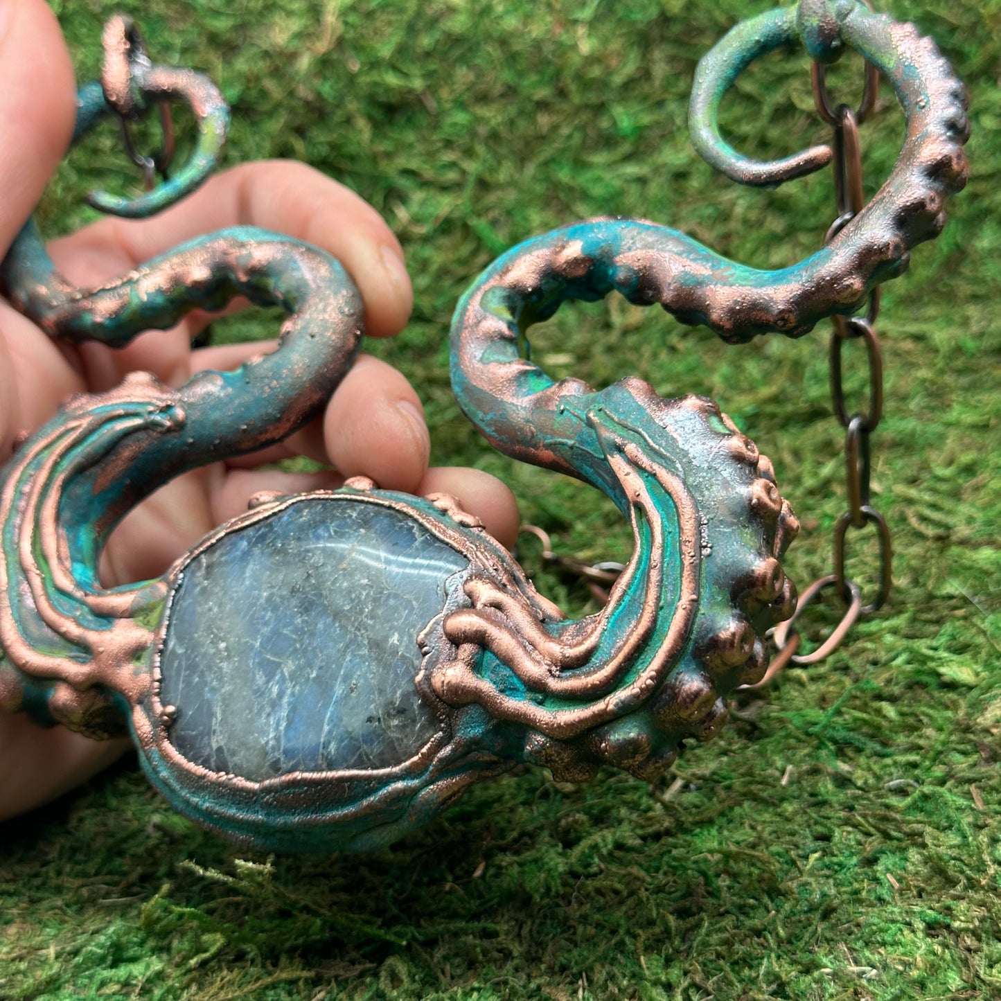 Leviathan ~ Tentacle Statement Necklace