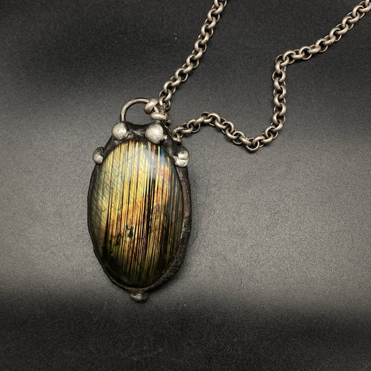 Magic ~ Labradorite Necklace