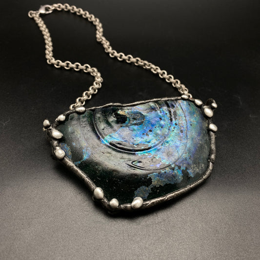 Nemi ~ Ancient Roman Glass Necklace