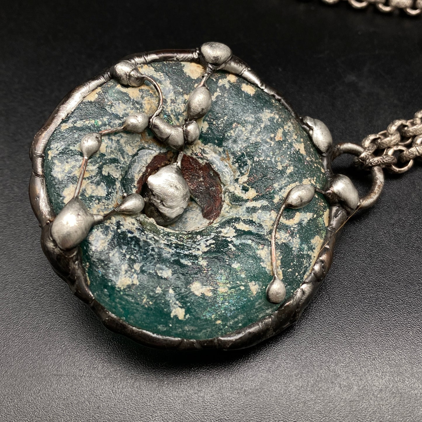 Tiber ~ Ancient Roman Glass Necklace