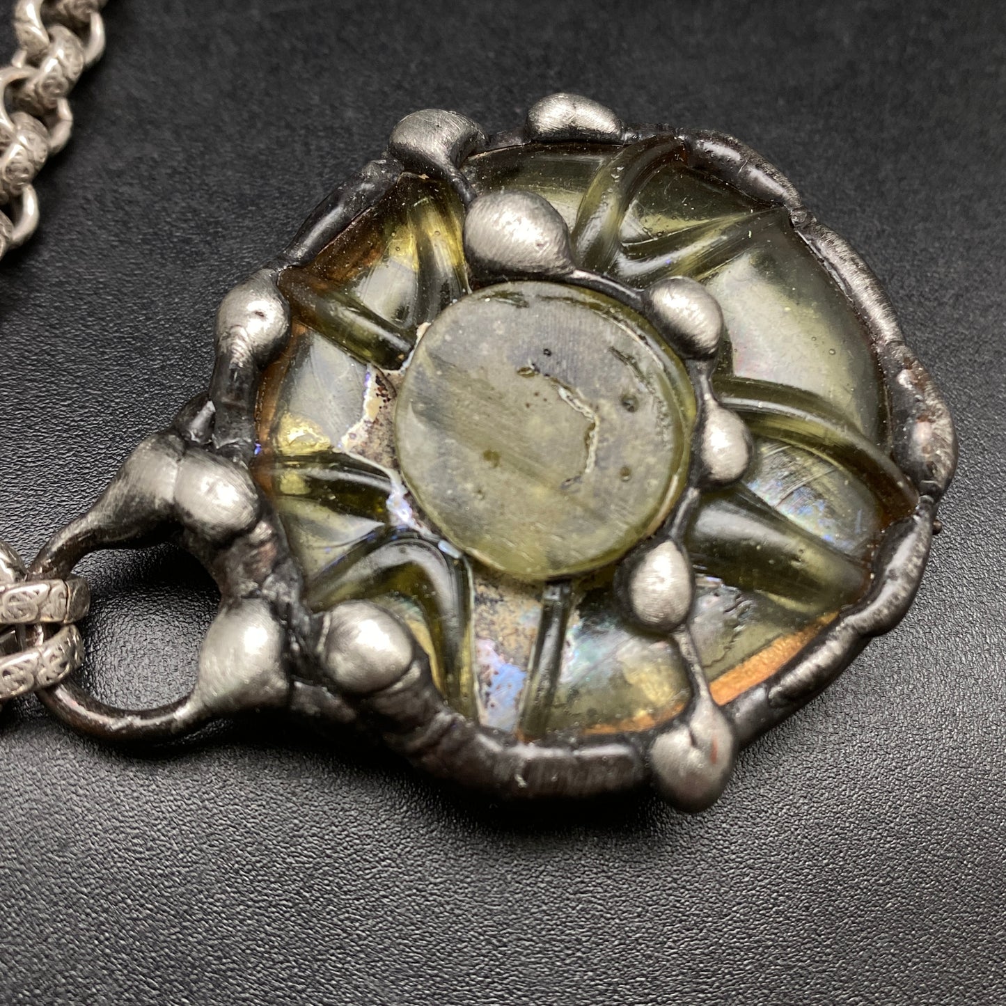 Solar ~ Ancient Roman Glass Necklace