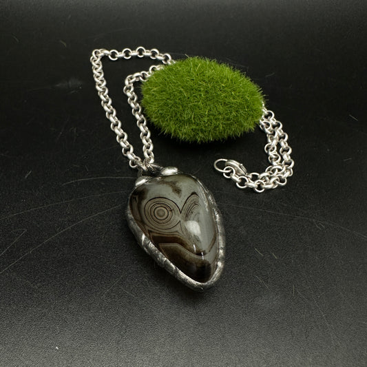 The Oracle’s Eye ~ Small Sardonyx Pendant