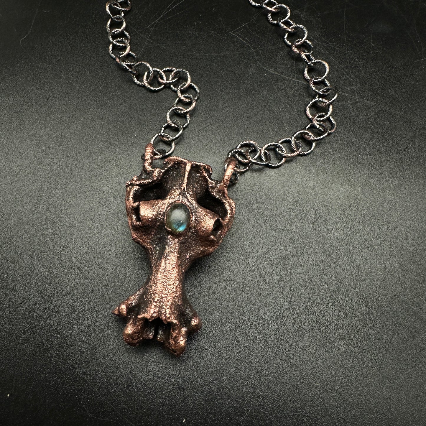 Artiodactyl ~ Hippo Skull Necklace