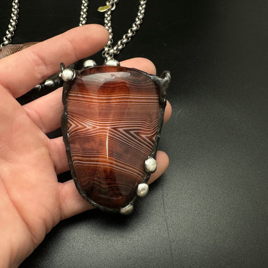 Planetary ~ Sardonyx Necklace