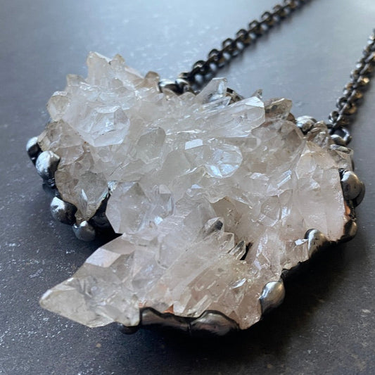 Broadcast ~ Quartz Necklace