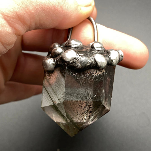 Glen ~ Lodolite Garden Quartz