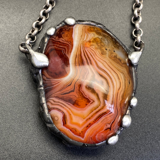 Planetary ~ Sardonyx Necklace