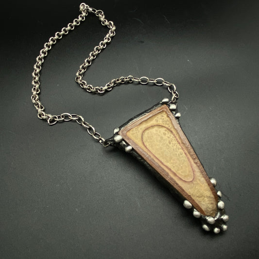 Roots ~ Fossil Stromatolite Necklace