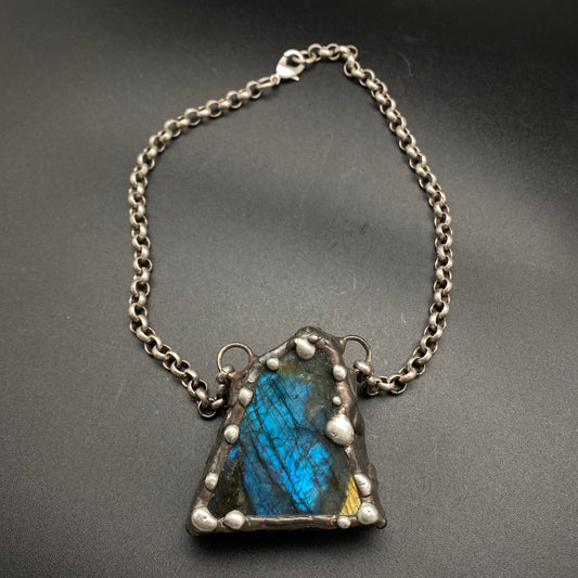 Aurora Nights ~ Labradorite Necklace