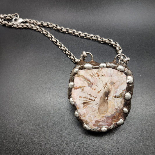 Goliath ~ Petrified Wood Necklace