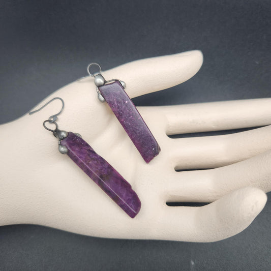 Magical ~ Lepidolite Earrings